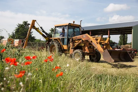  Lycée professionnel agricole Val de Drôme - Un jeune en Bac Pro Conduite et entretien des machines agricoles