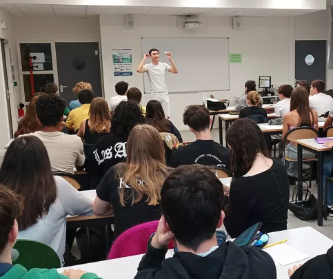 Mathis Billet, ancien de la fondation 