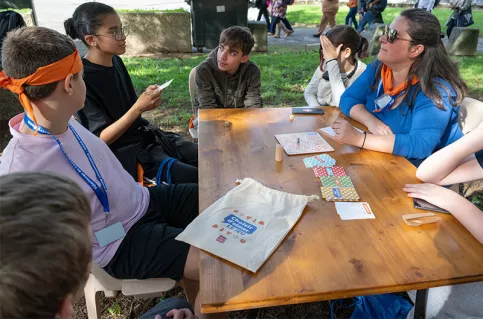 Pèlerinage de Lourdes, un atelier 