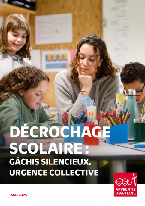 Couverture rapport Décrochage scolaire