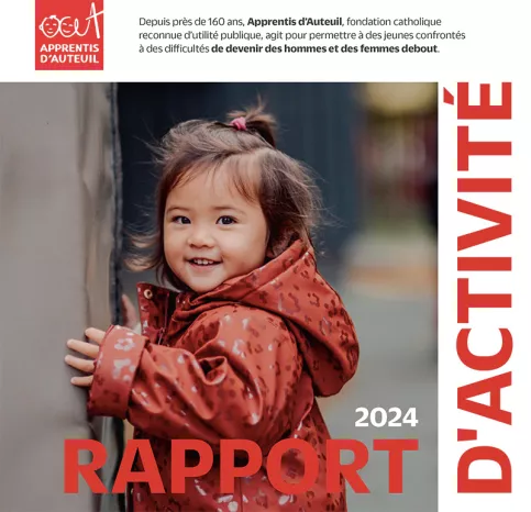 couverture du rapport d'activité 2024