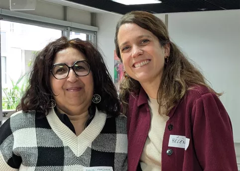 Ralia avec Hélène de Castries, déléguée générale de la Fédération