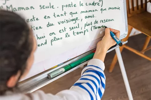 Maison des familles du bassin annécien  - notes lors de l'atelier "Y'a pas de parent parfait" (YAPPP) 