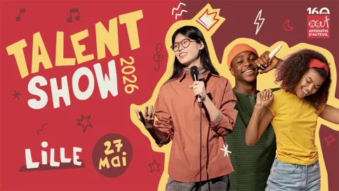 Flyer de Talent Show 2026 à Lille