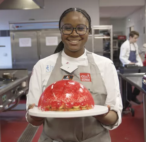 Marietou, gagnante du 2ème concours de pâtisserie Nina Métayer