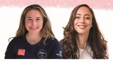 Violette Dorange et Nina Métayer