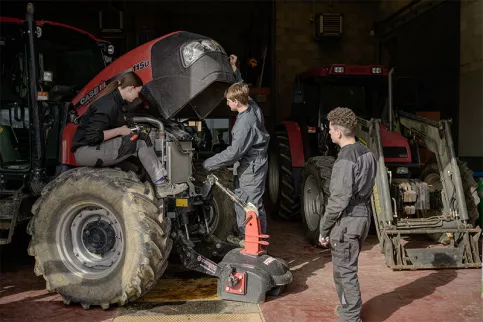 Lycée professionnel agricole du Val de Drôme, mécanique 