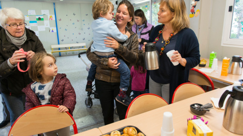 Le café des parents de l'école Saint-Gabriel (Bagneux, 92) (c) JP Pouteau/Apprentis d'Auteuil