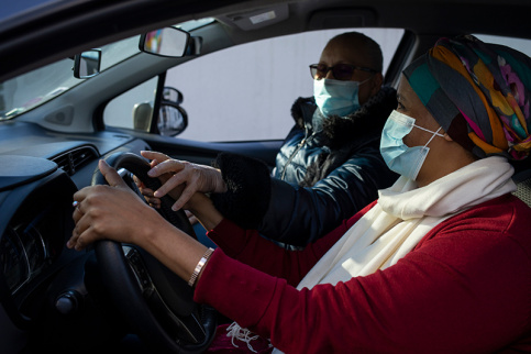 Pour Khadène, l'obtention du permis lui ouvrira plus de possibilités d'emploi. (c) Besnard/Apprentis d'Auteuil Pour Khadène, l'obtention du permis lui ouvrira plus de possibilités d'emploi. (c) Besnard/Apprentis d'Auteuil