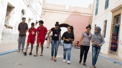 Visite de la médina d'Essaouira inscrite au patrimoine mondial de l'Unesco.