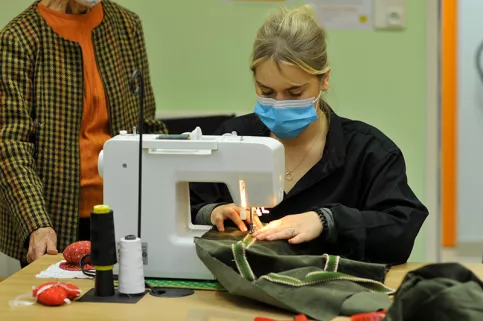 Alexandra, accompagnée par Réussir Angers, dispositif d'insertion d'Apprentis d'Auteuil (c) DR