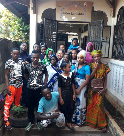 Le centre d'accueil de jour M'Saydie pour les mineurs isolés et non scolarisés de Mayotte (c) Apprentis d'Auteuil 