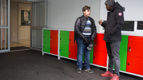 Quatre éducateurs accompagnent les élèves tout au long de la journée. Besnard/Apprentis d'Auteuil