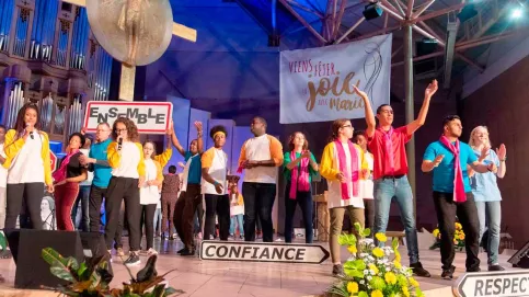 Les veillées festives et les célébrations ont rythmé ces trois jours de rencontres et de joie. Le programme avait été élaboré avec des jeunes et des familles.