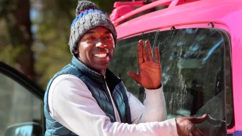 Le réalisateur et comédien Lucien Jean-Baptiste dans "La Deuxième étoile" Photo : Jean-Claude Lother/ Mars films