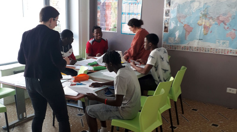 Des activités sont organisées pour les jeunes restés à la MECS Joseph-Wresinski de Creil (60) (c) Apprentis d'Auteuil