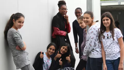 Fraternisation au collège Marcel Callo (DR)