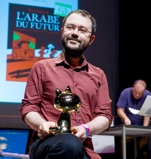 L’arabe du futur a reçu le prix du meilleur album au festival de la BD d’Angoulême en 2015. Photo : Jorg Fidel Alvarez L’arabe du futur a reçu le prix du meilleur album au festival de la BD d’Angoulême en 2015. Photo : Jorg Fidel Alvarez