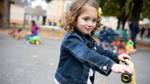 Apprentis d'Auteuil accueille un millier d'enfants âgés de 0 à 3 ans. Photo : Besnard