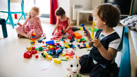 L'accueil des fratries à la Maison d'enfants de Rouen. Photo : Genaro Bardy