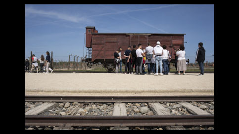A Auschwitz-Birkenau (c) Besnard / Apprentis d'Auteuil
