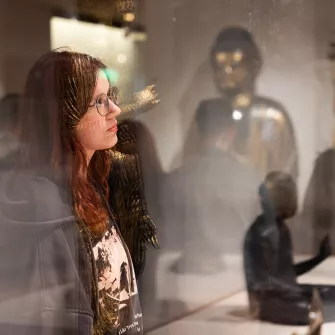 Elèves du LHP Saint-Antoine - Projet Foujita au musée Guimet