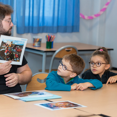 Ecole primaire Saint-Gabriel de Bagneux - Atelier sur les droits de l'enfant.