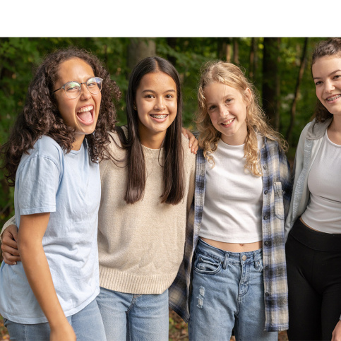 Groupe de jeunes filles