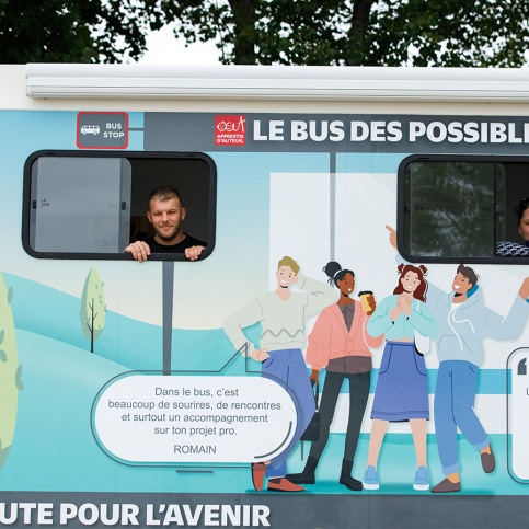 Le bus des possibles dans le Haut-Var