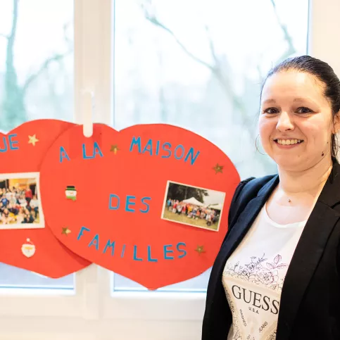 Maison des familles de Montdidier, Elodie, une maman accueillie 