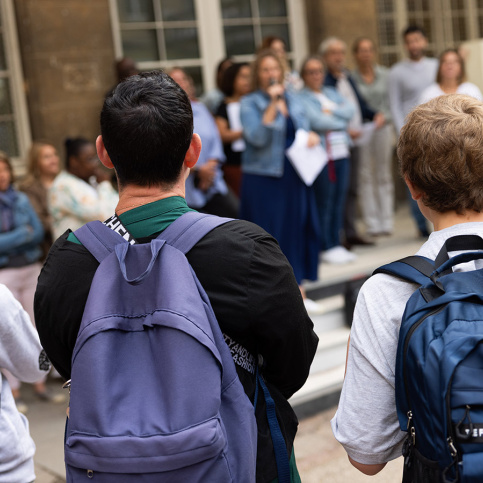 Rentrée des 6èmes au campus éducatif et écologique Saint-Philippe