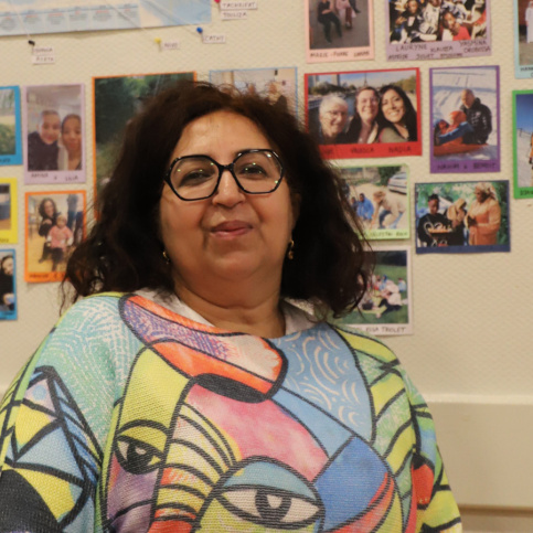 Ralia, maman de la Maison des familles de Vaulx-en-Velin