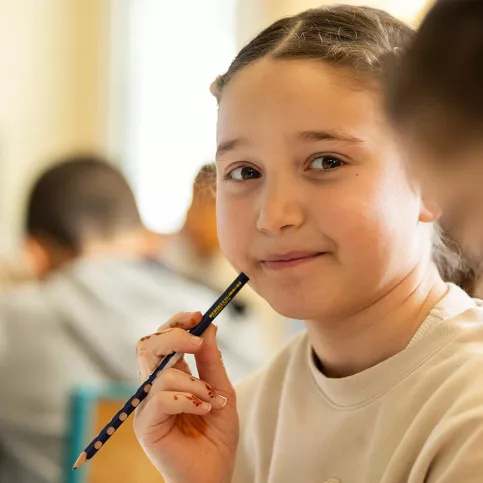 Sabrina de l'école Saint-Martin du Mans