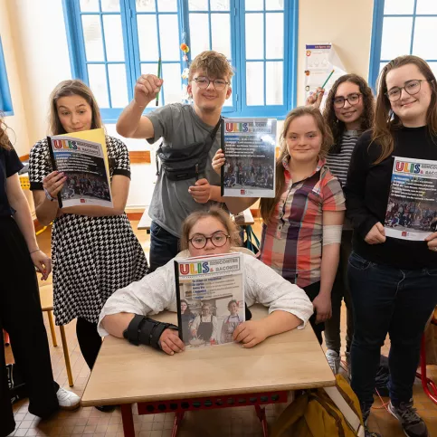 Lycée Sainte-Thérèse - Le journal des classes ULIS "ULIS rencontre & raconte" 