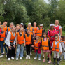 Soutien de The Human Safety Net - sortie aux Hortillonnages d'Amiens pour des familles de la Maison des familles