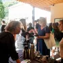 Collège St Paul - Dispositif "Hors les murs" , "café des parents" avec les éducatrices spécialisées Sylvia Doche (à gauche en discussion avec une maman), Céline Garin et Corine Chaix 